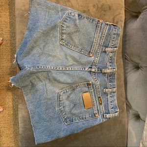 Vintage Wrangler Cutoff shorts (size 31 waist)